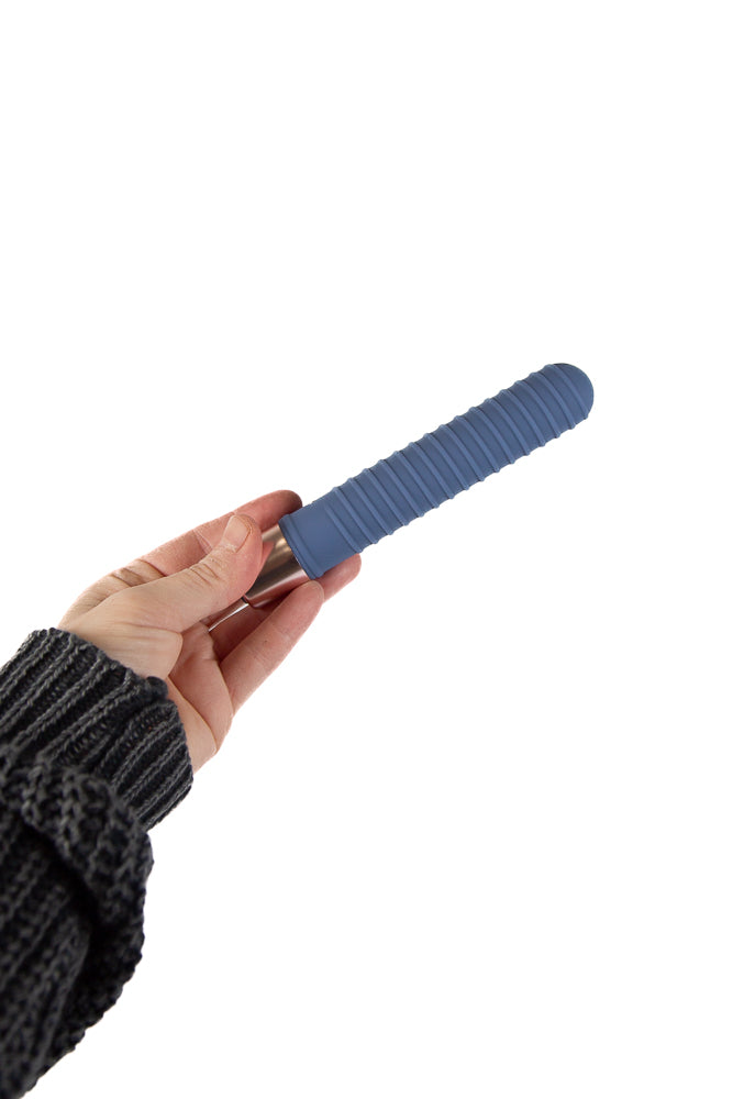 Shots Toys - Loveline - Poise Bullet Vibrator - Blue - Stag Shop