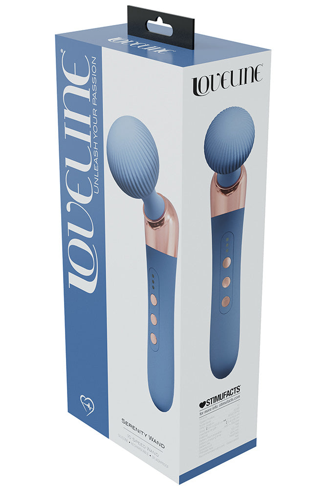 Shots Toys - Loveline - Serenity Wand Vibrator - Various Colours - Stag Shop