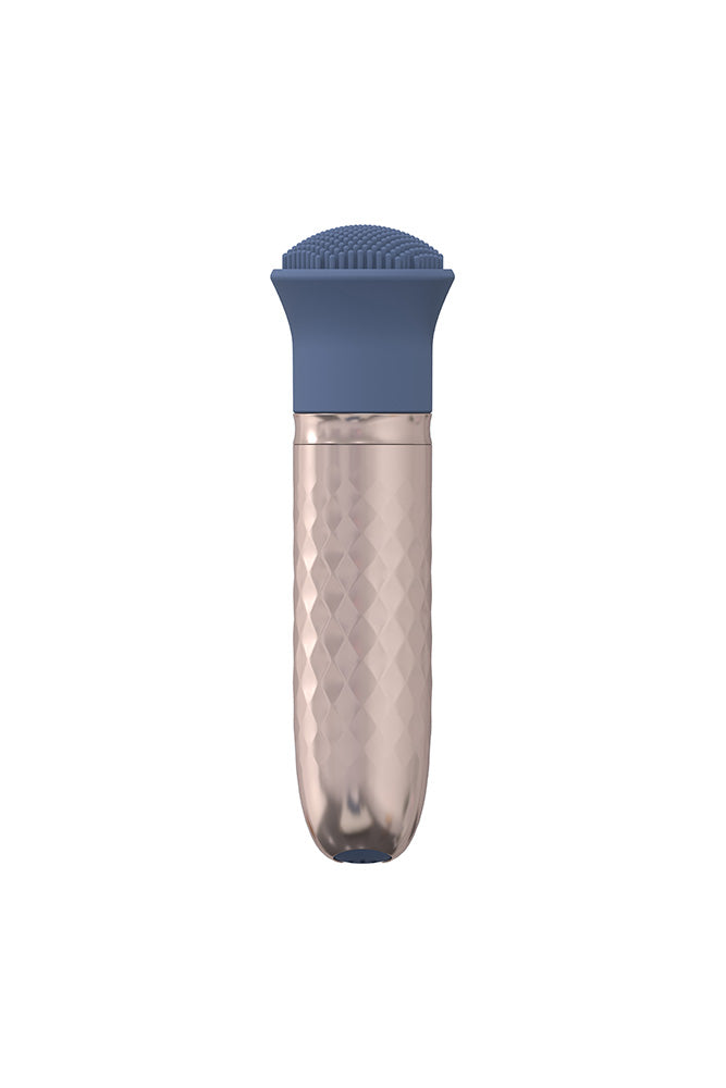 Shots - Loveline - The Thrill Interchangeable Vibrator - Blue - Stag Shop