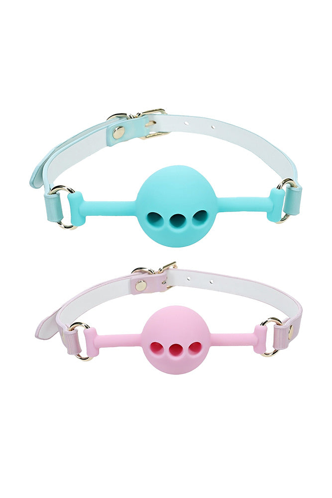 Ouch International - Paris Collection - Silicone Ball Gag - Various Colors - Stag Shop