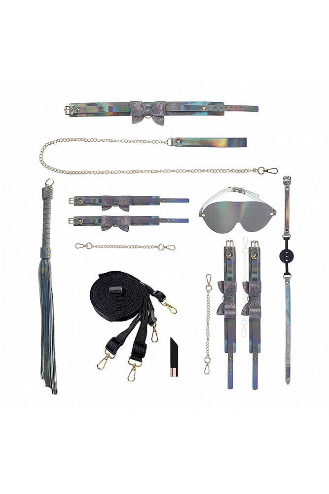 Ouch International - Paris Collection - Bondage Kit with Bag - Various Colors - Stag Shop