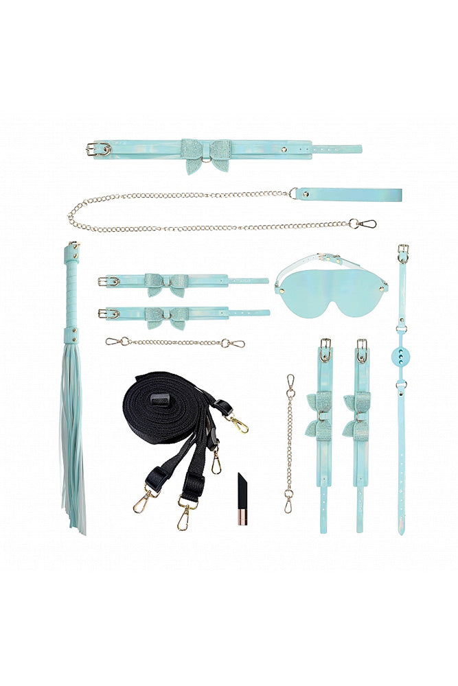 Ouch International - Paris Collection - Bondage Kit with Bag - Various Colors - Stag Shop