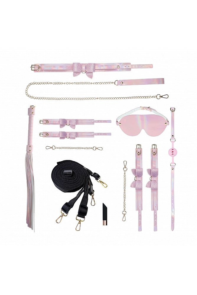 Ouch International - Paris Collection - Bondage Kit with Bag - Various Colors - Stag Shop