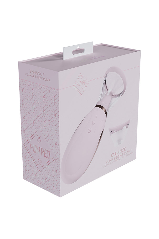 Shots Toys - Pumped - Enhance Automatic Vulva & Breast Pump - Various Colours - Stag Shop