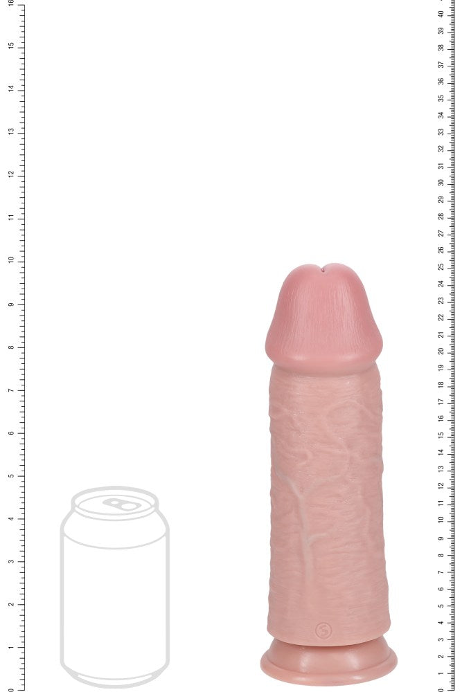 Shots Toys - Real Rock - 10" Extra Thick Dildo - Various Colours - Stag Shop