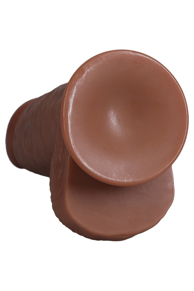 Shots Toys - Real Rock - 8" Extra Thick Dildo with Balls - Various Colours - Stag Shop