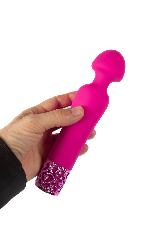 Shots Toys - Royal Gems - Scepter Wand Vibrator - Various Colors - Stag Shop