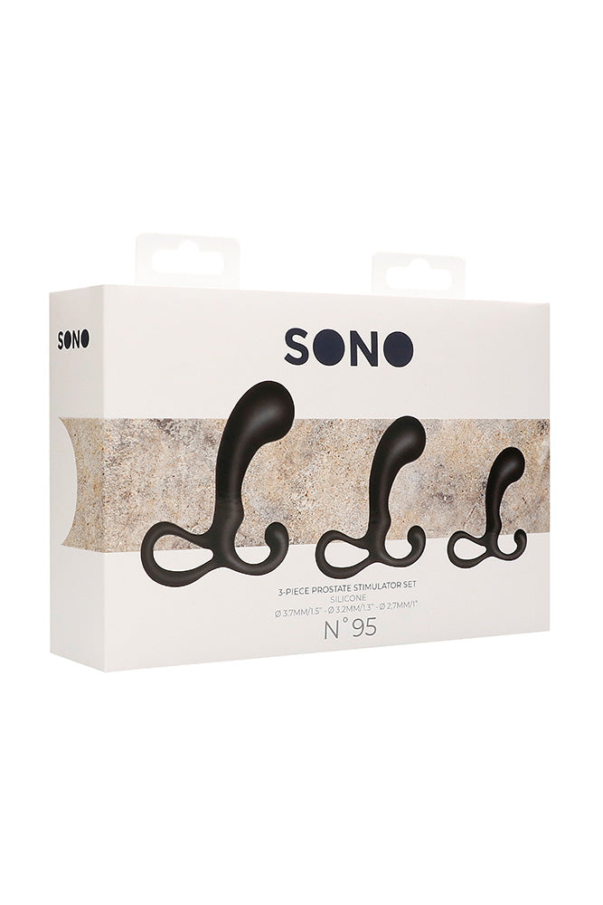 Shots Toys - Sono - 3 Piece Prostate Stimulator Set - Stag Shop