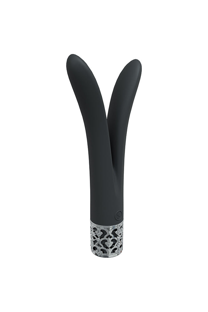 Shots Toys - Royal Gems - Dueling Queens Vibrator - Various Colours - Stag Shop