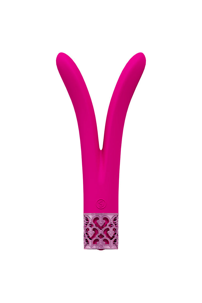 Shots Toys - Royal Gems - Dueling Queens Vibrator - Various Colours - Stag Shop