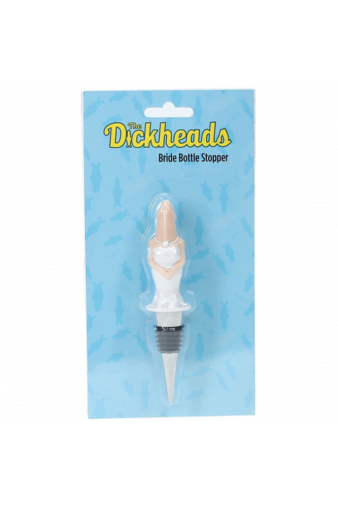 Shots Toys - The Dickheads - Bride Bottle Stopper - Beige - Stag Shop