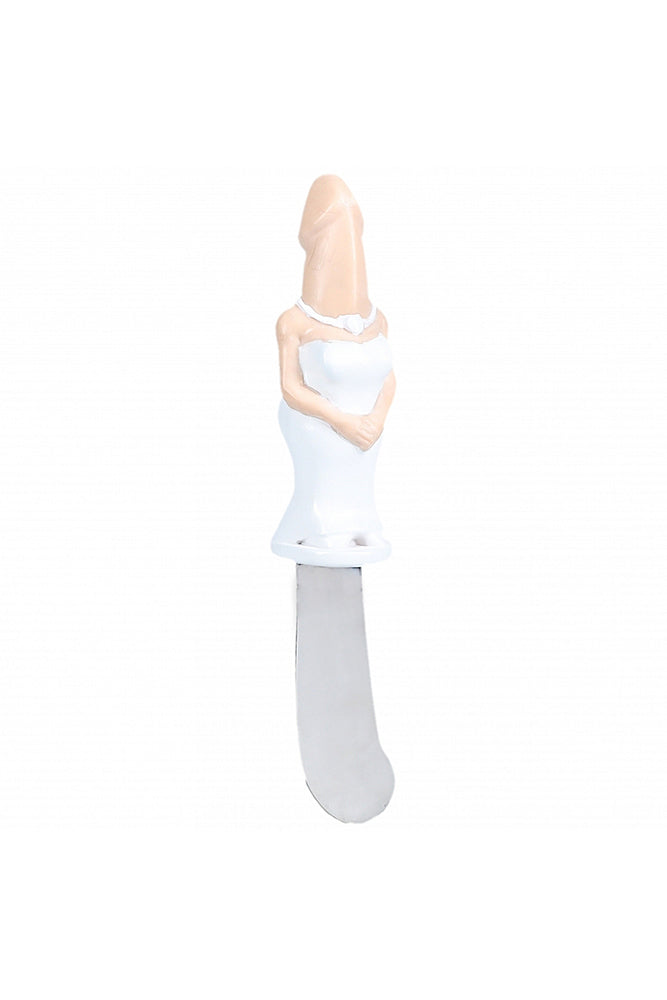 Shots Toys - The Dickheads - Bride Spread Knife - Beige - Stag Shop