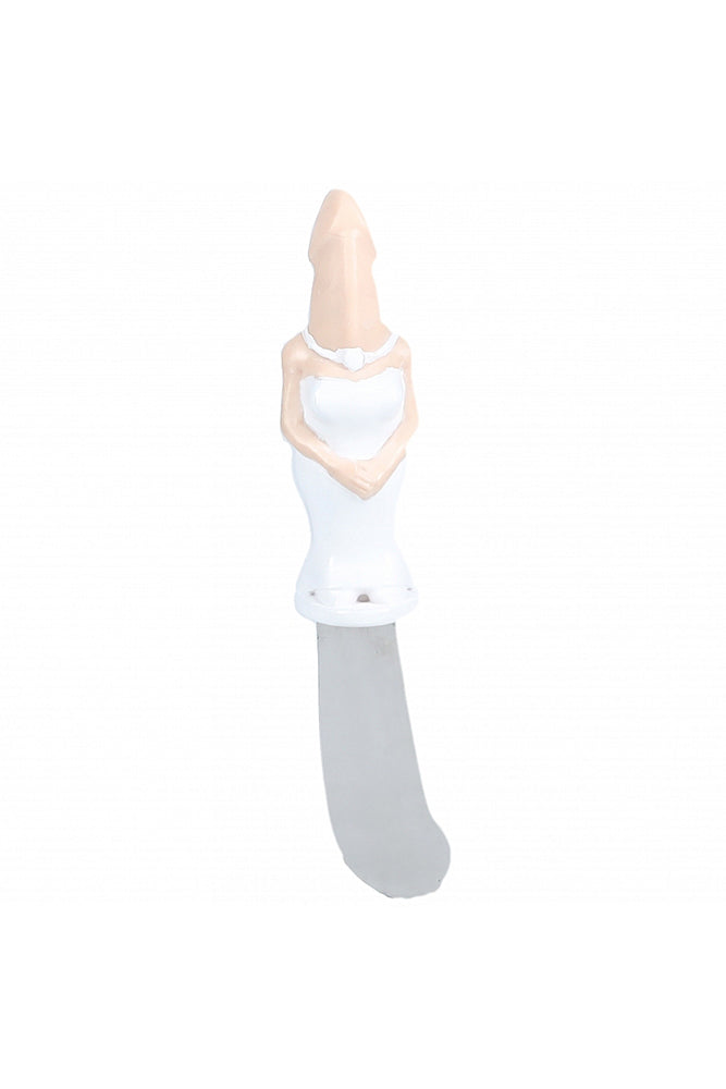 Shots Toys - The Dickheads - Bride Spread Knife - Beige - Stag Shop