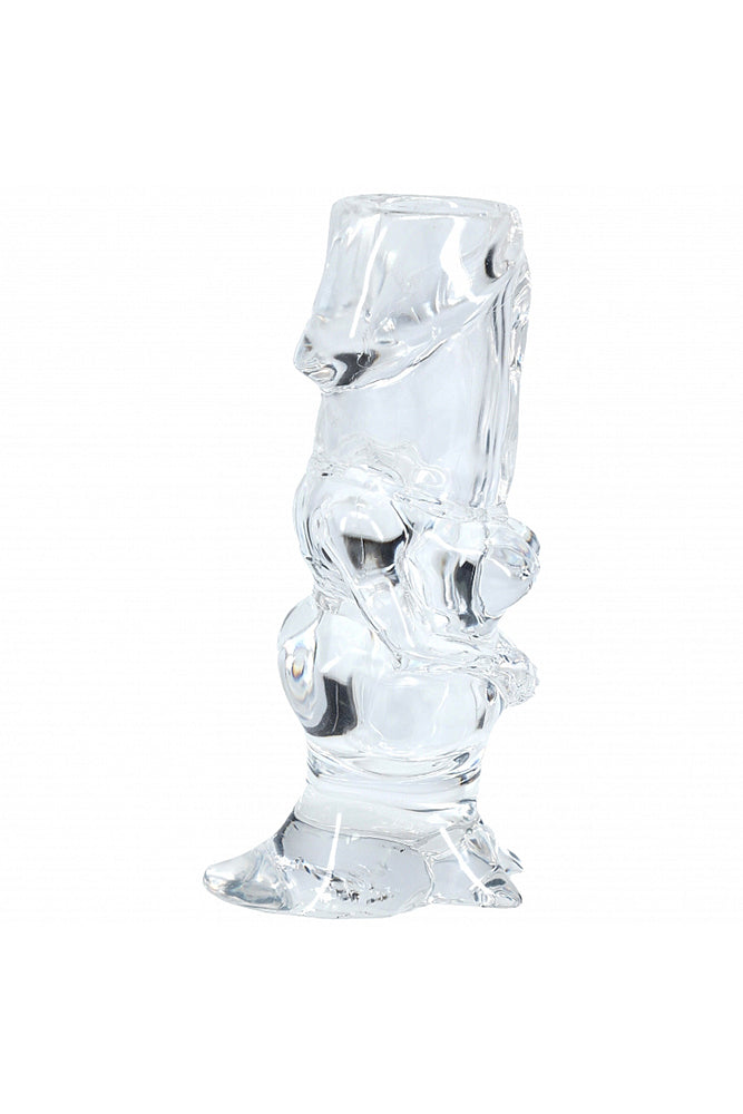 Shots Toys - The Dickheads - Bride Tall Shot Glass Set - Clear - Stag Shop