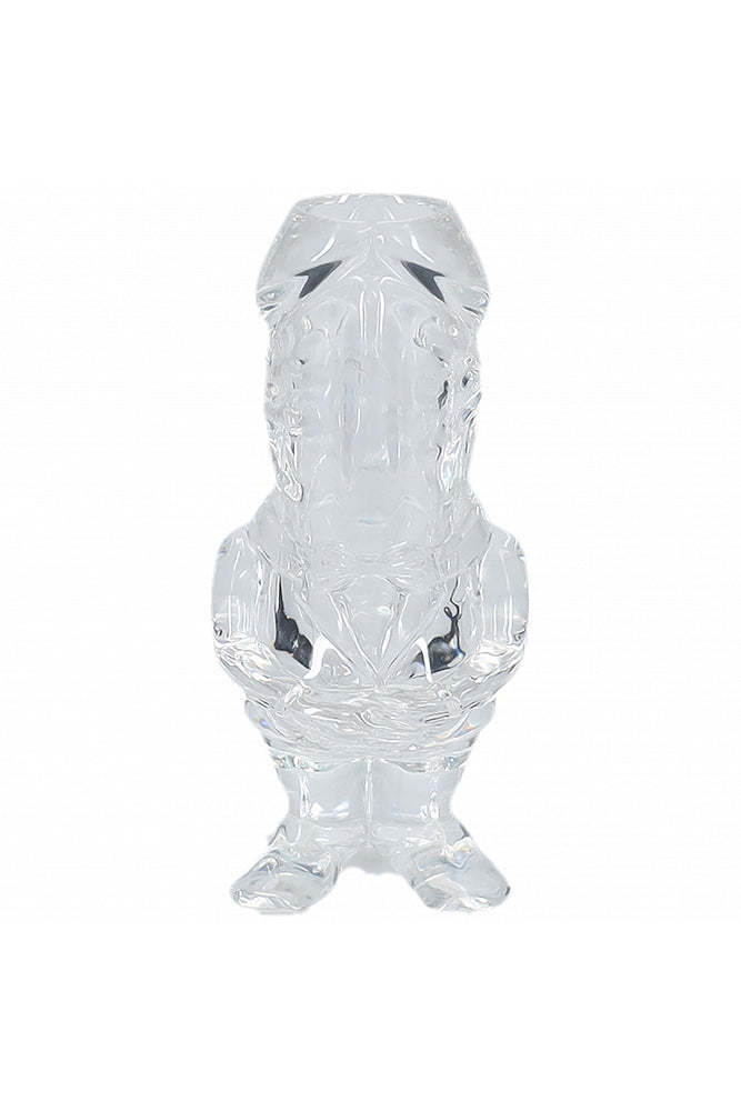 Shots Toys - The Dickheads - Groom Tall Shot Glass Set - Clear - Stag Shop