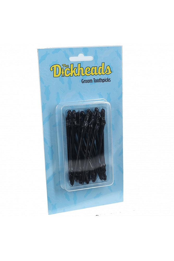 Shots Toys - The Dickheads - Groom Toothpicks - Black - Stag Shop
