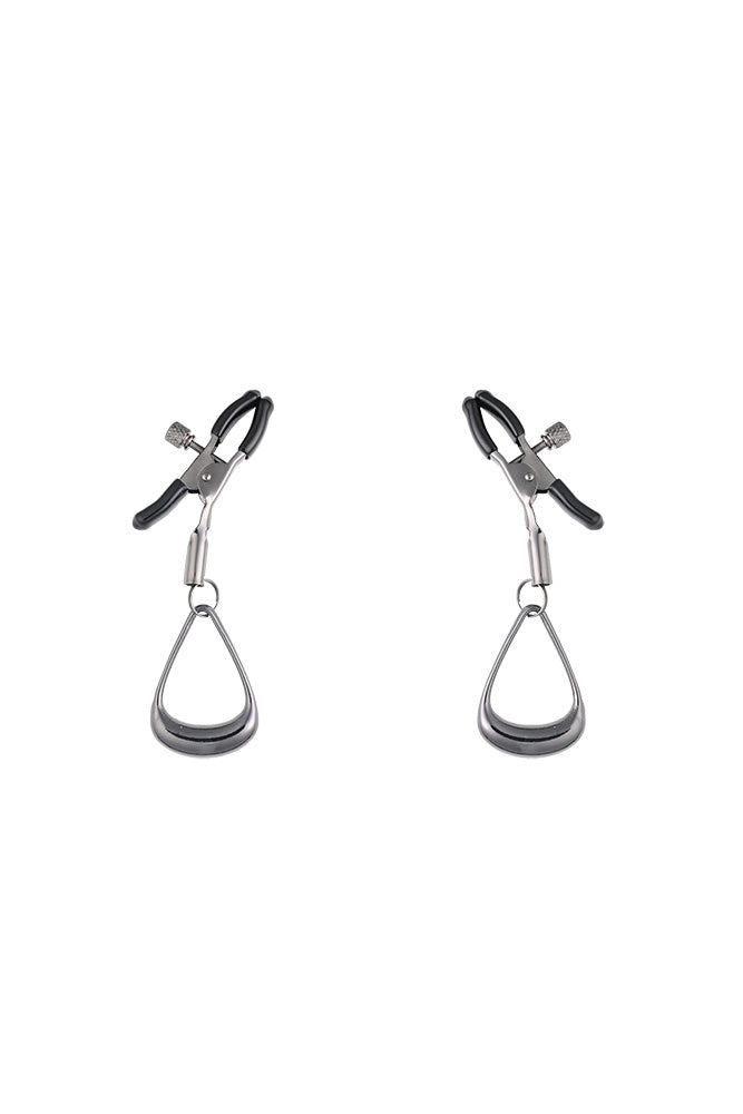 Sortsheets - Velvet Noir Tuggable Nipple Clamps - Stag Shop