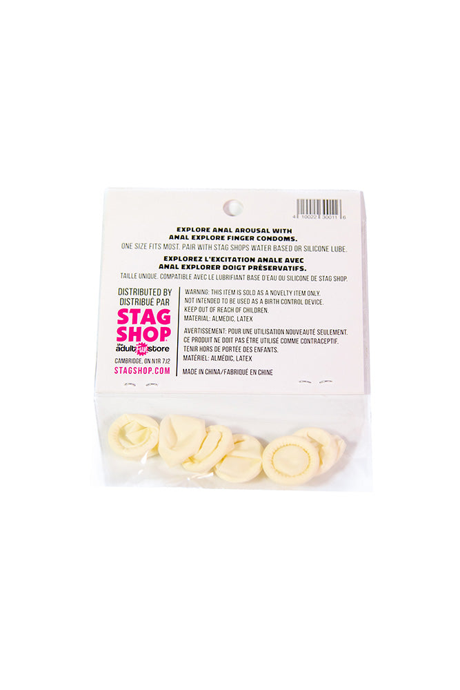 Stag Shop - Anal Explorer Novelty Condoms - Stag Shop