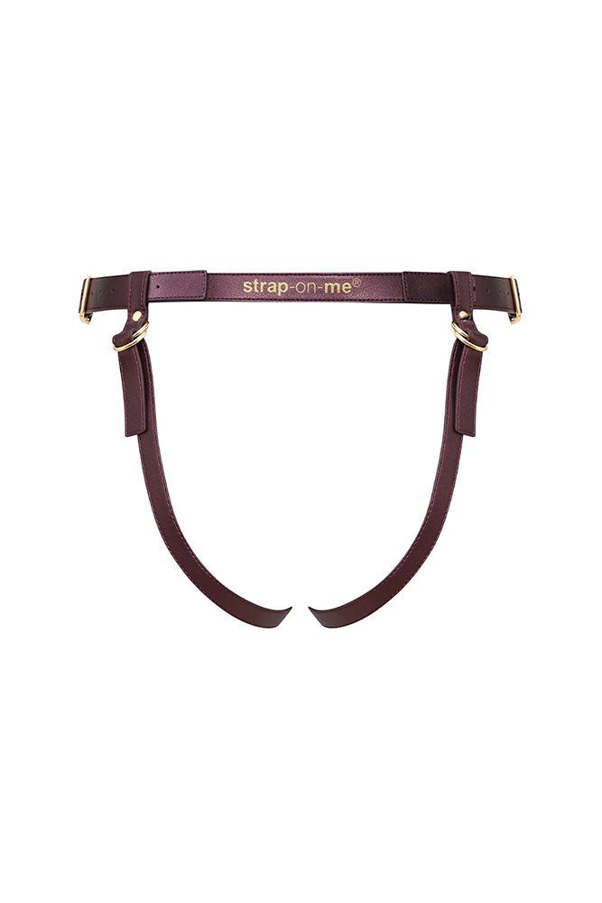 Strap-on-Me - Generous Leatherette Strap On Harness - Various Colors - Stag Shop
