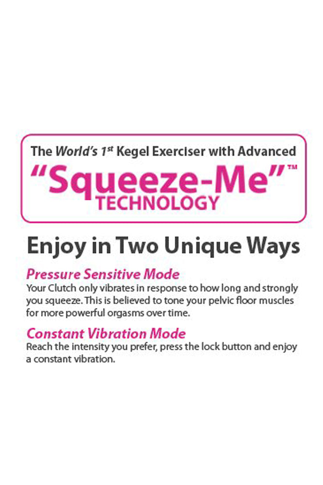 Swan - Mini Swan Clutch 2 - Vibrating Kegel Egg - Pink - Stag Shop