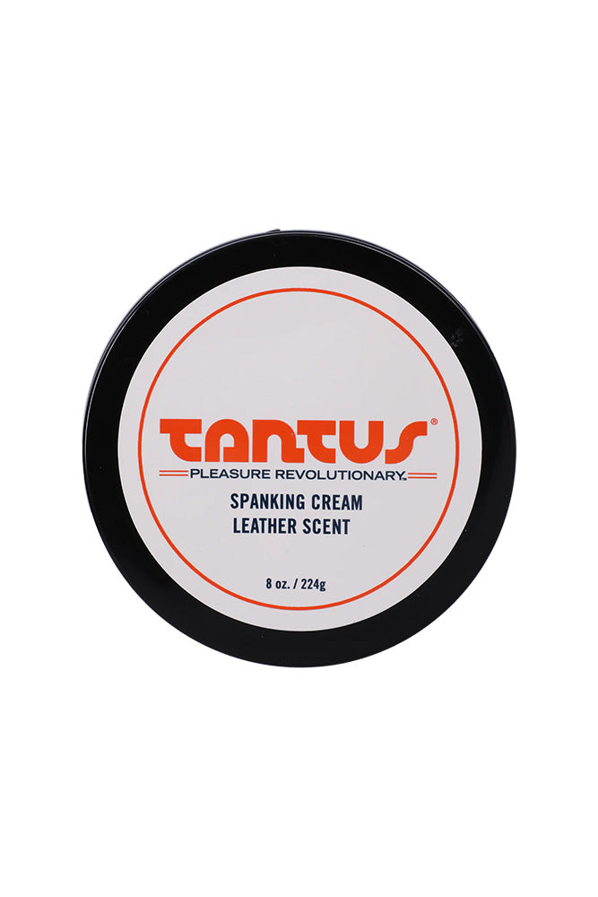 Tantus - Apothecary - Leather Scented Spanking Cream - 8oz - Stag Shop