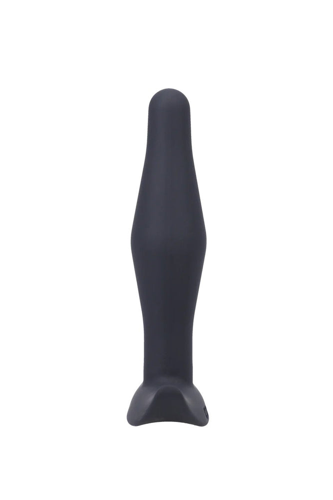 Tantus - Little Flirt Butt Plug - Black - Stag Shop
