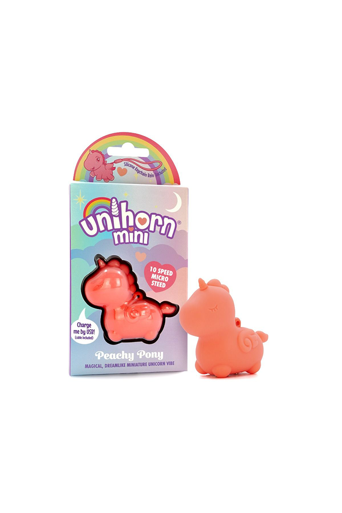 Creative Conceptions - Unihorn Mini Peachy Pony Vibrator - Stag Shop