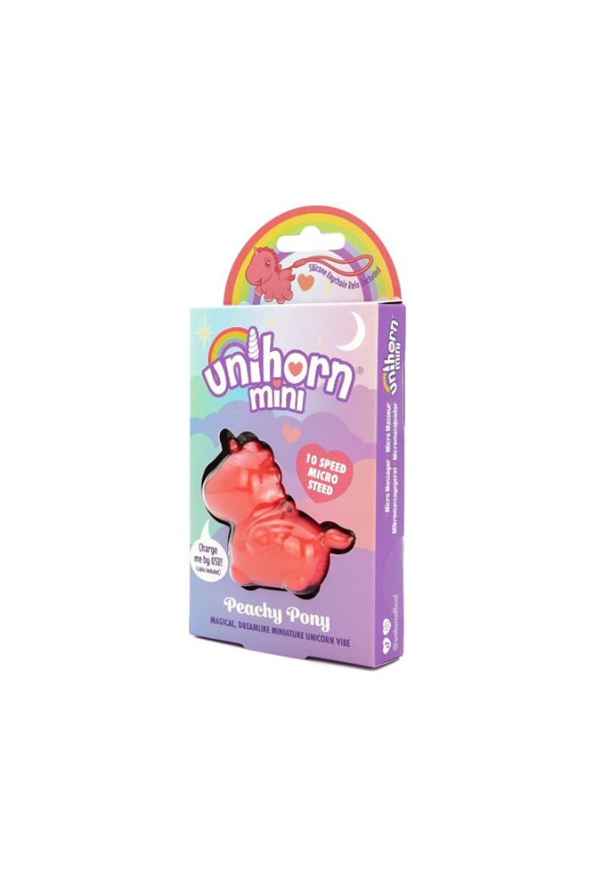 Creative Conceptions - Unihorn Mini Peachy Pony Vibrator - Stag Shop