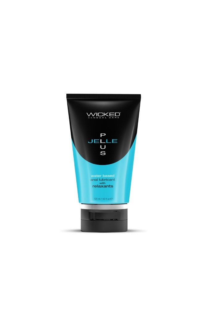Wicked Sensual Care - Jelle Plus Water Baded Anal Lubricant with Relaxants - Various Sizes - Stag Shop