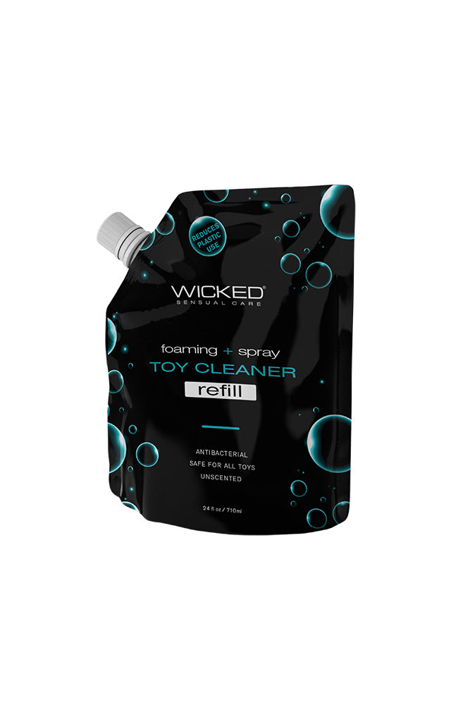 Wicked Sensual Care - Toy Cleaner Refill Pouch - 24oz - Stag Shop