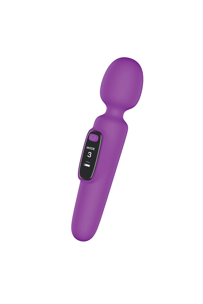 XR Brands - BANG - Digital Silicone Wand Vibrator - Stag Shop