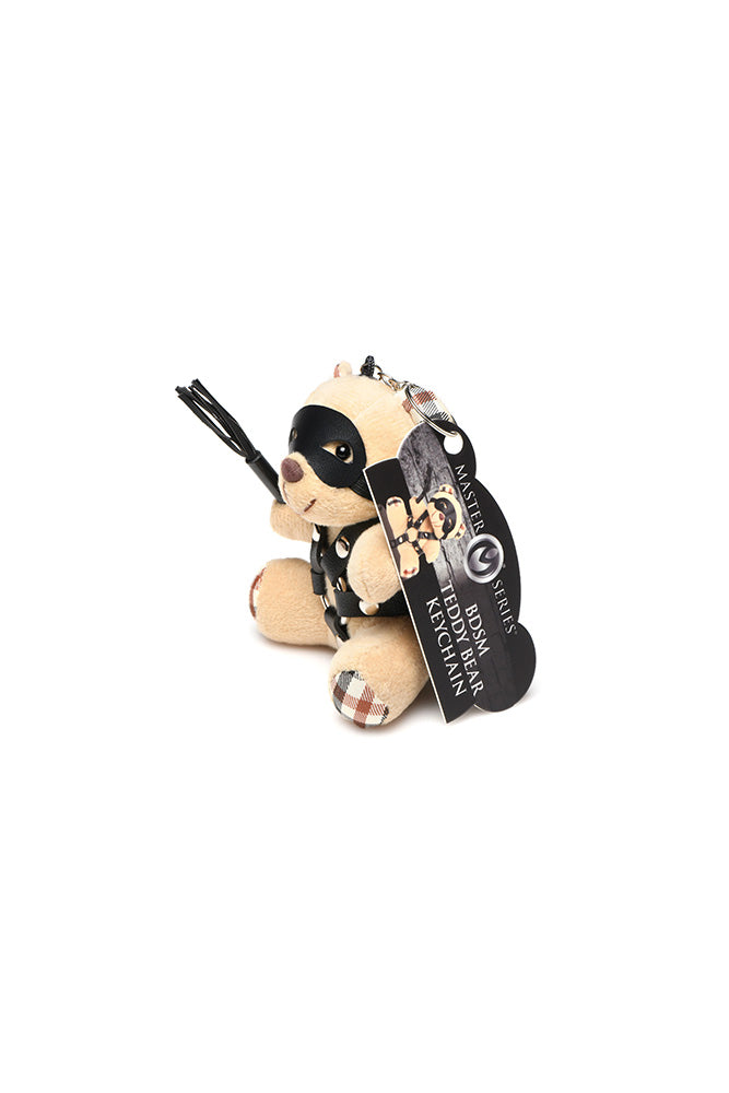 XR Brands - Master Series - BDSM Teddy Bear Keychain - Stag Shop