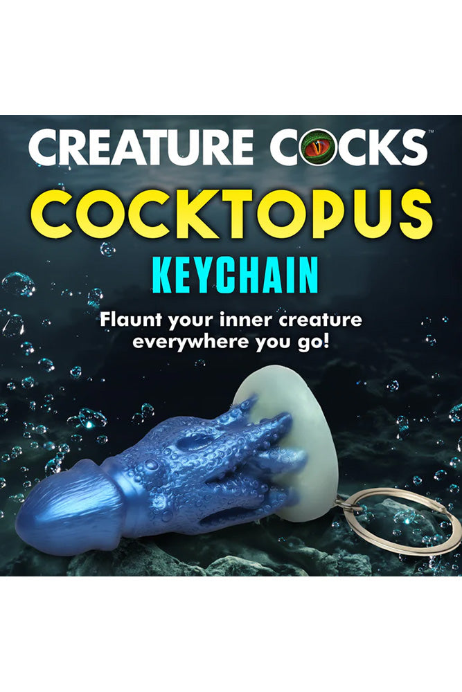 XR Brands - Creature Cocks - Creature Key Chains - Various Styles - Stag Shop