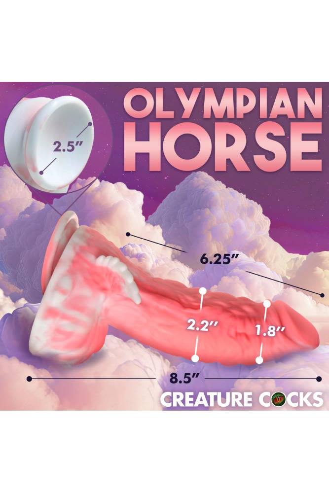 XR Brands - Creature Cocks - Pegasus Winged Dildo - Pink - Stag Shop