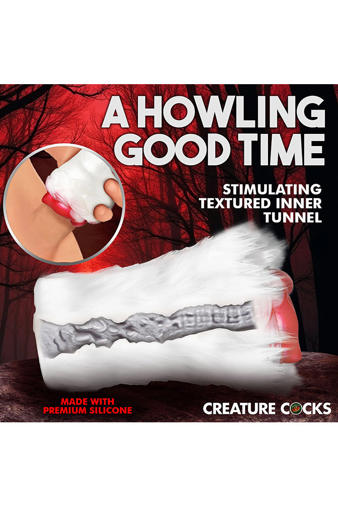 XR Brands - Snow She-Wolf Silicone Stroker - Stag Shop