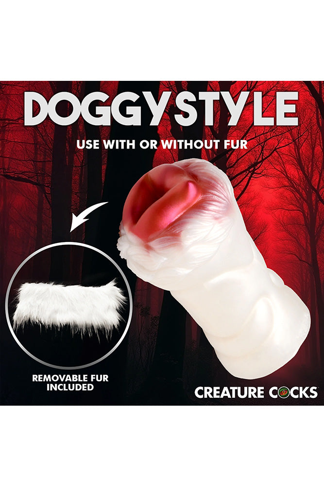 XR Brands - Snow She-Wolf Silicone Stroker - Stag Shop