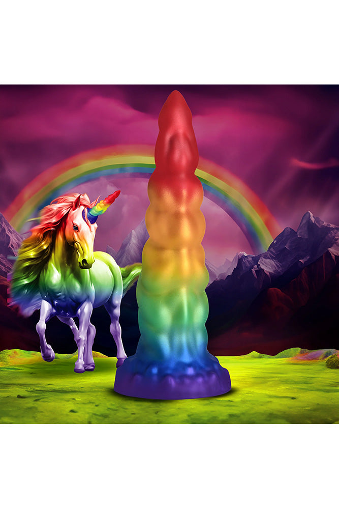 XR Brands - Creature Cocks - Magic Rider Unicorn Dildo - Stag Shop