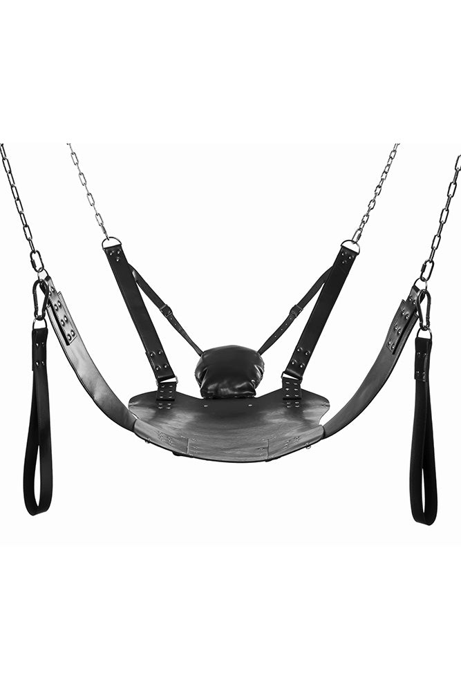 XR Brands - Strict - Extreme Sling and Swing Stand - Black - Stag Shop