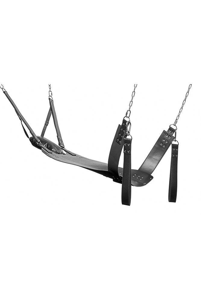 XR Brands - Strict - Extreme Sling and Swing Stand - Black - Stag Shop