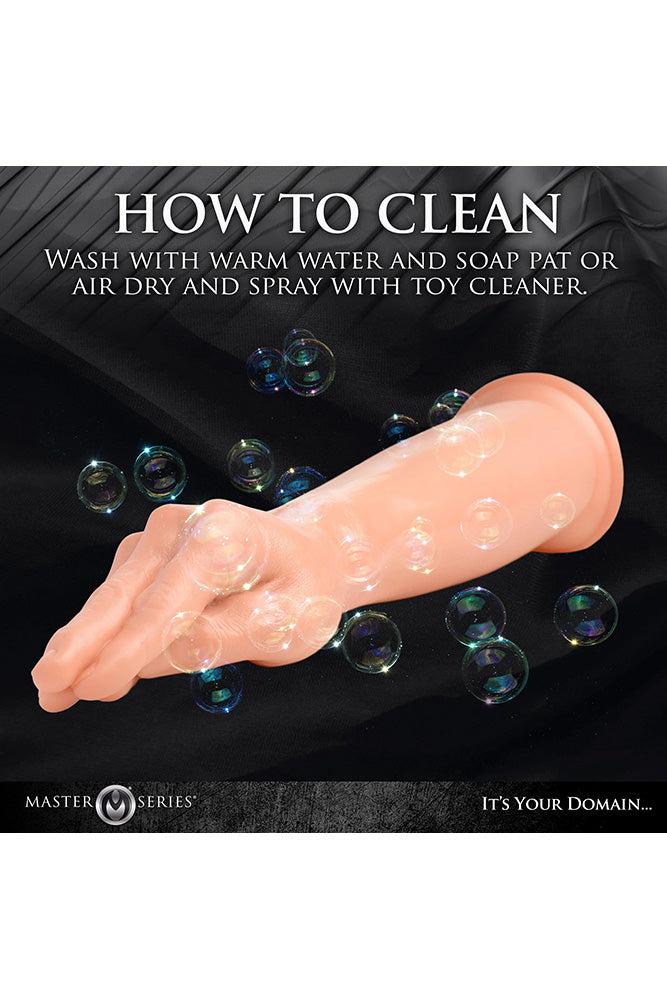 XR Brands - Master Series - The Fister Hand and Forearm Dildo - Stag Shop