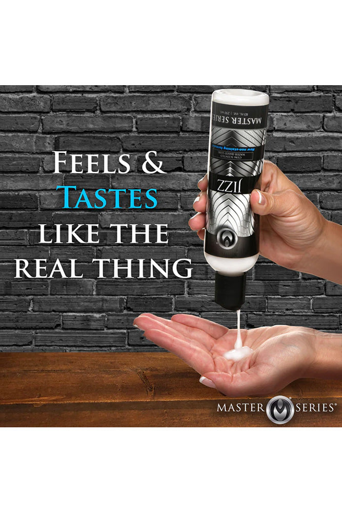 XR Brands - Master Series - Jizz Water-Based Cum scented Lube - 8.5oz - Stag Shop