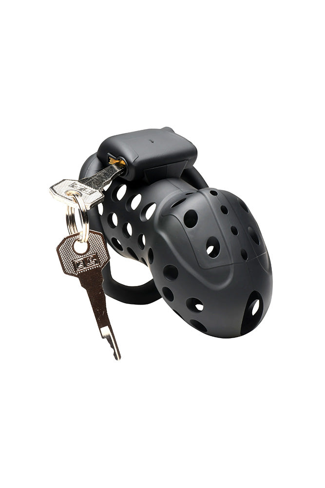 XR Brands - Master Series - Lock Down Chastity Cage - Stag Shop