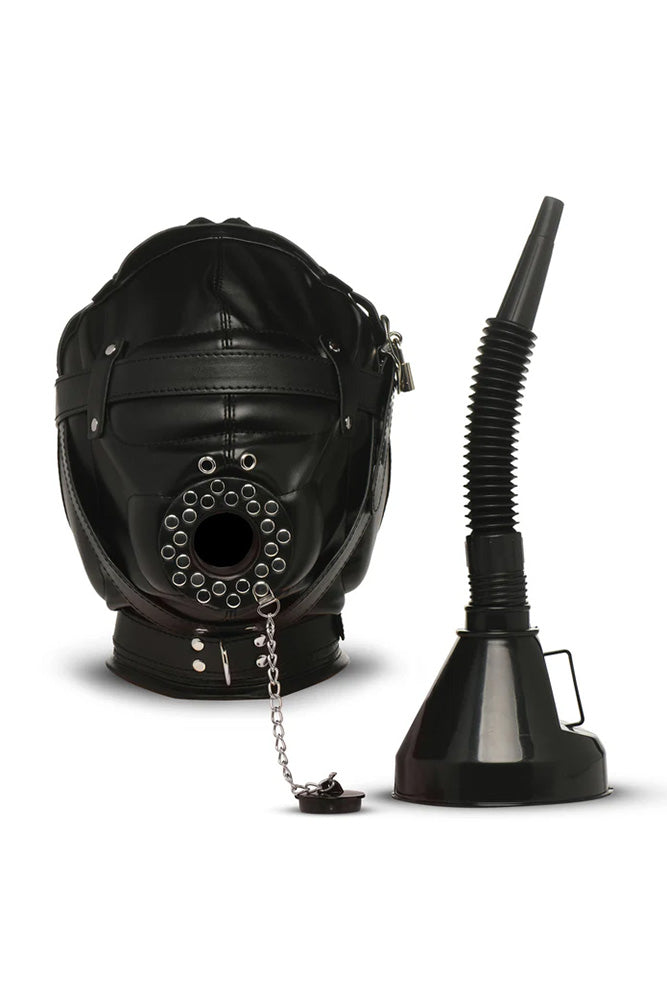 XR Brands - Master Series - Degraded Sensory Deprivation Hood with Funnel - Stag Shop