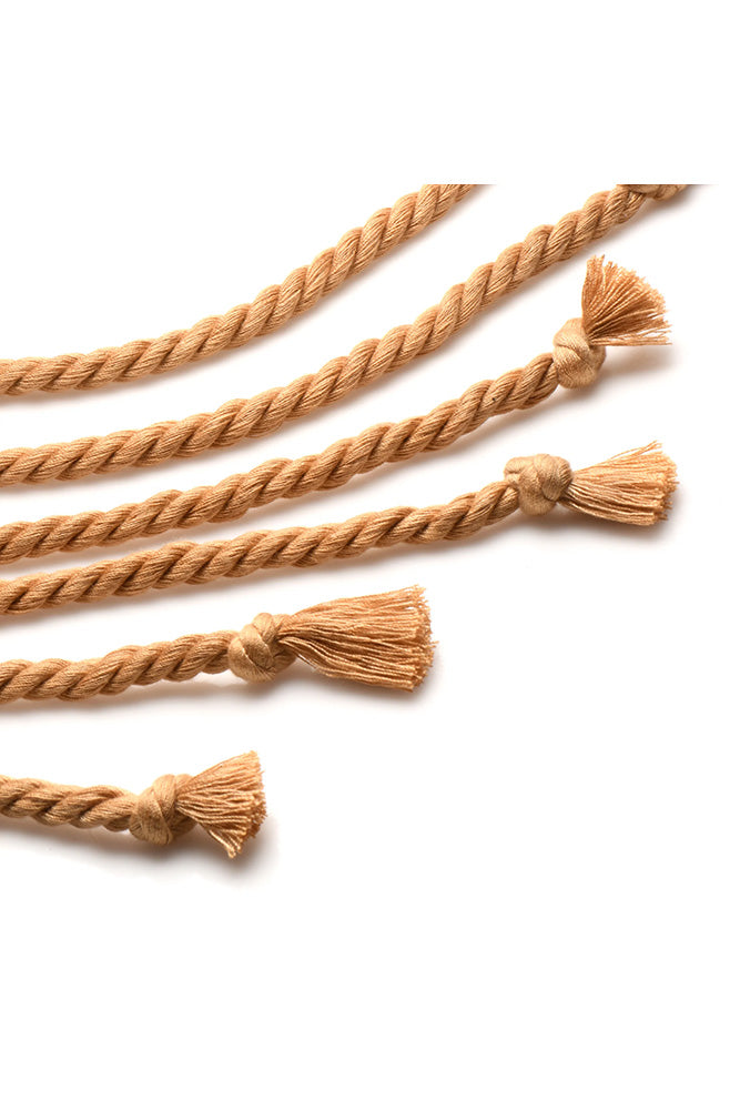 XR Brands - Master Series - Swashbuckler Rope Flogger - Beige - Stag Shop
