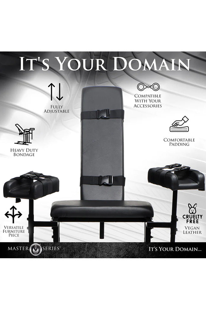 XR Brands Master Series - Extreme Obedience Chair - Black - Stag Shop