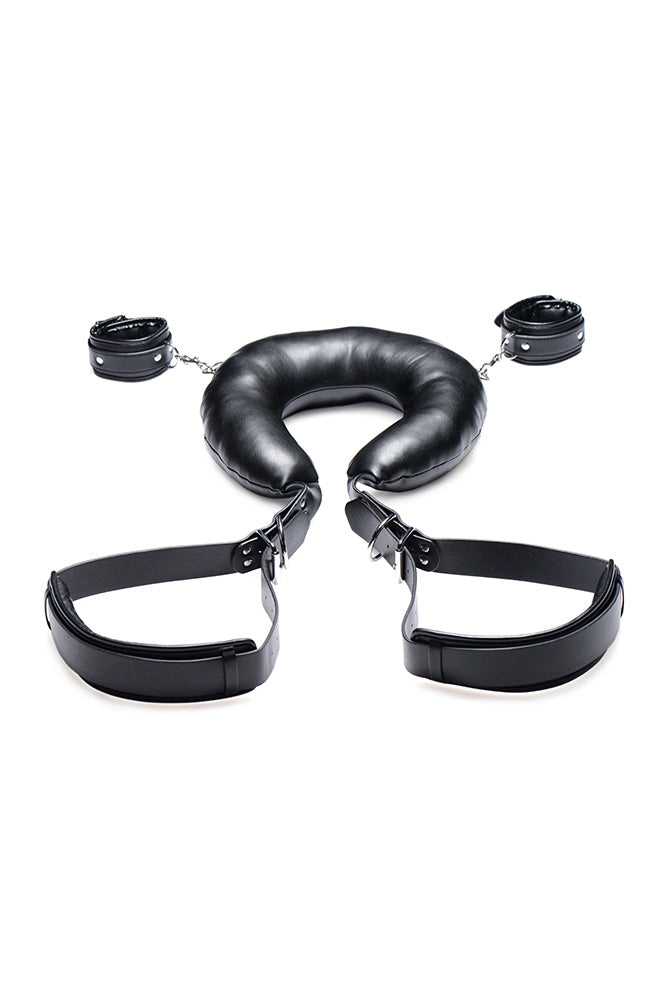 XR Brands - Strict - Padded Thigh Sling with Wrist Cuffs - Stag Shop