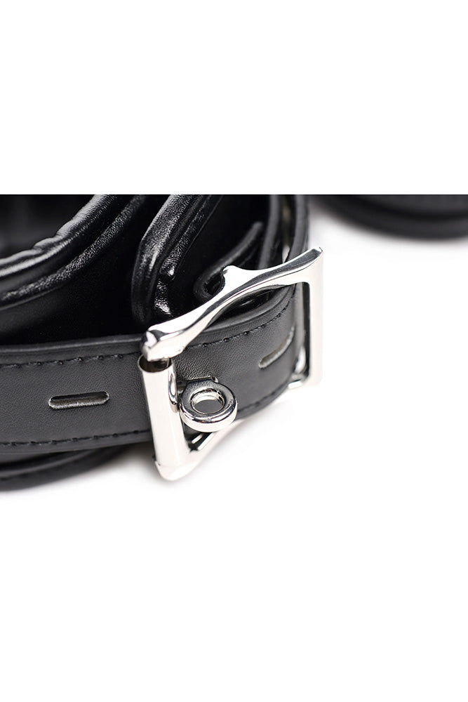 XR Brands - Strict - Bondage Shackle Set - Black - Stag Shop