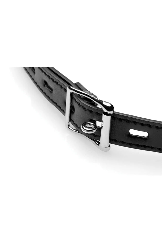 XR Brands - Strict - Silicone Ball Gag with Nipple Clamps - Stag Shop