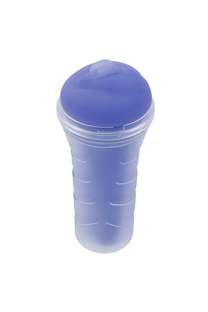 Zero Tolerance - Pop On The Glow Stroker - Blue - Stag Shop