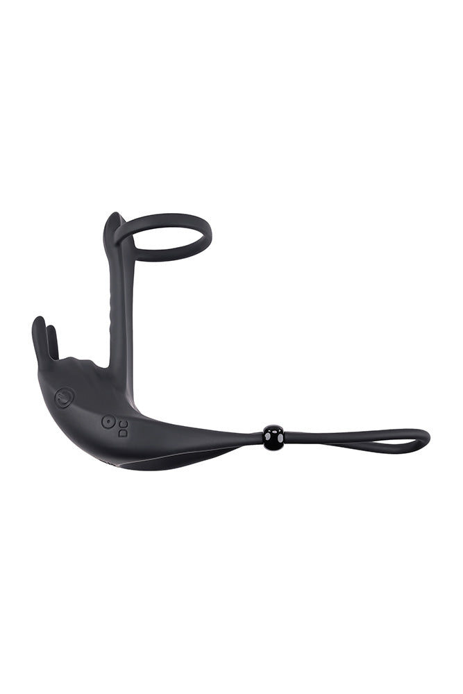 Zero Tolerance - Saddle Up Vibrating Cock Ring - Black - Stag Shop